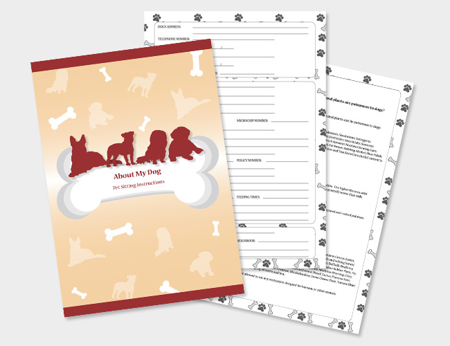 anythingdogs notepad